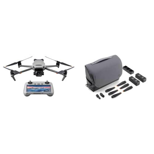 DJI Mavic 3 Classic (DJI RC) - Dron con cámara Hasselblad con CMOS 4/3 para profesionales &amp; Kit Serie Mavic 3 Vuela Más