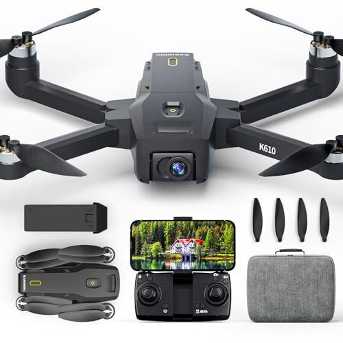 K610 Drone GPS con cámara para adultos 4K, retorno automático