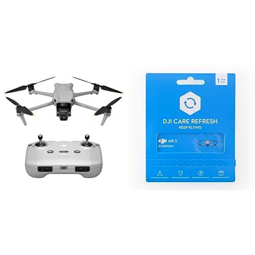 Bundle of DJI Air 3 (DJI RC-N2) + DJI Card Care Refresh 1-Year Plan