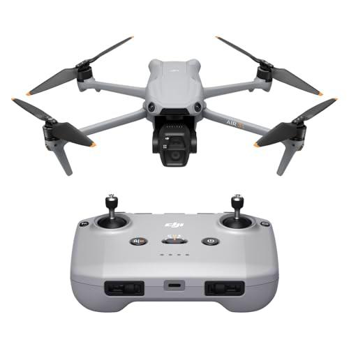 DJI Air 3S (RC-N3), dron con cámara 4K, dron con doble cámara con cámara gran angular con CMOS 1&quot;