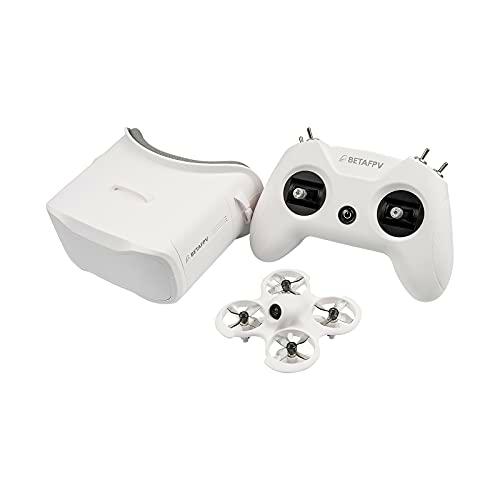 BETAFPV Cetus FPV Kit RTF Drone Kit with Cetus Brushed Whoop Quadcopter LiteRadio 2 SE Transmitter VR02 FPV Goggles Ready to Fly Drone Kit for FPV Beginners