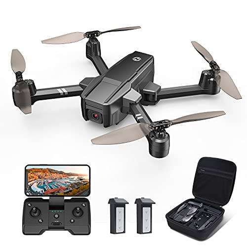 Holy Stone Dron HS440 con cámara 1080P para niños, cuadricóptero teledirigido plegable con 2 baterías