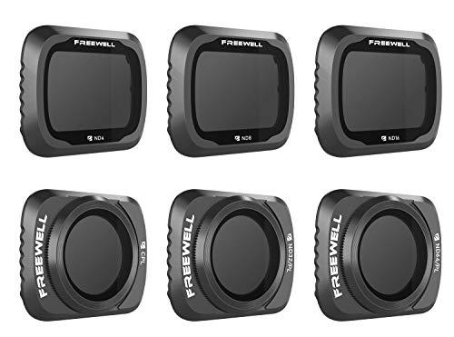 Freewell Kit de Presupuesto - Serie E - Paquete de 6 Compatible con Mavic Air 2 Drone