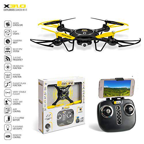 Mondo - 1 - Ultradrone X31.0 Explorers - New - R/C + CAM. WiFi